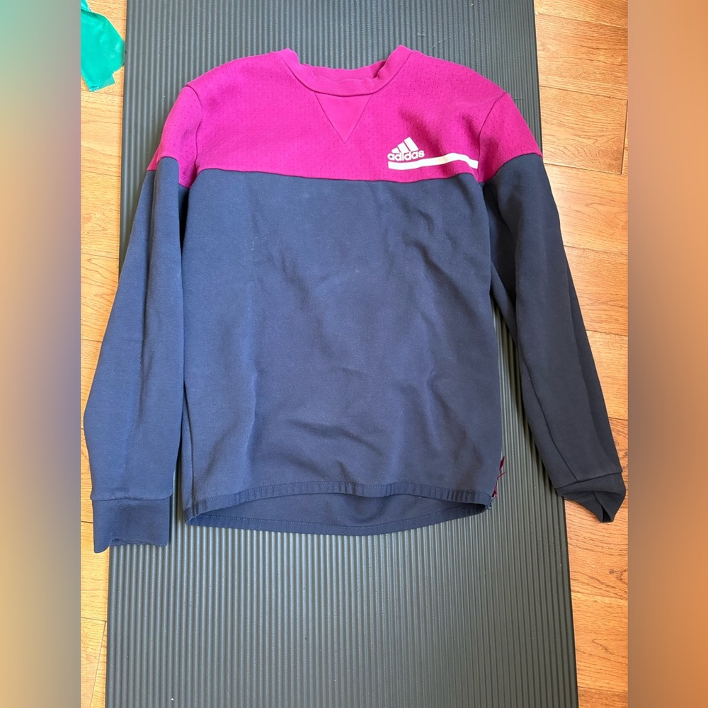 Adidas Training Ready Crewneck with Side Zipper